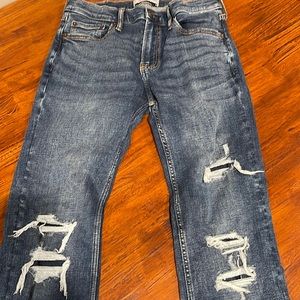 Abercrombie kids jeans. Distressed